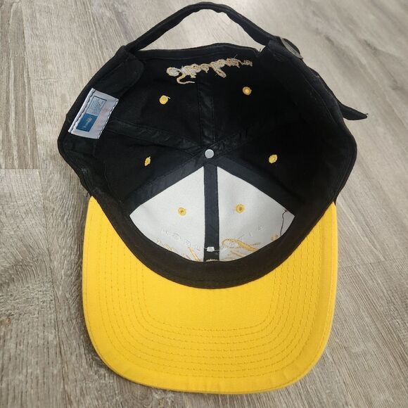 Vintage 90s Pittsburgh Steelers NFL Drew Pearson Strapback Baseball Hat Cap - Picture 5 of 8